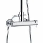 Shtylla Dushi me një levë në përfundim të bronzit të kromuar Prodhuar në Itali - Padula Viadurini