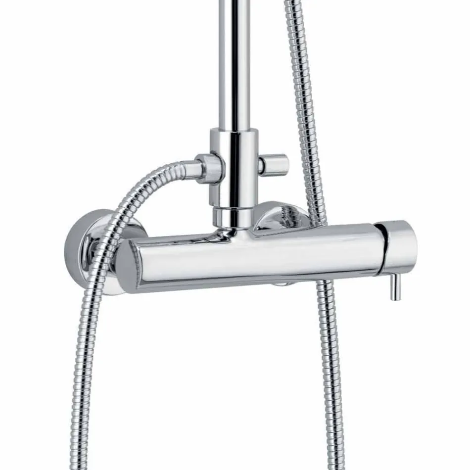 Shtylla Dushi me një levë në përfundim të bronzit të kromuar Prodhuar në Itali - Padula Viadurini