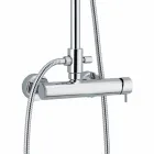 Shtylla Dushi me një levë në përfundim të bronzit të kromuar Prodhuar në Itali - Padula Viadurini