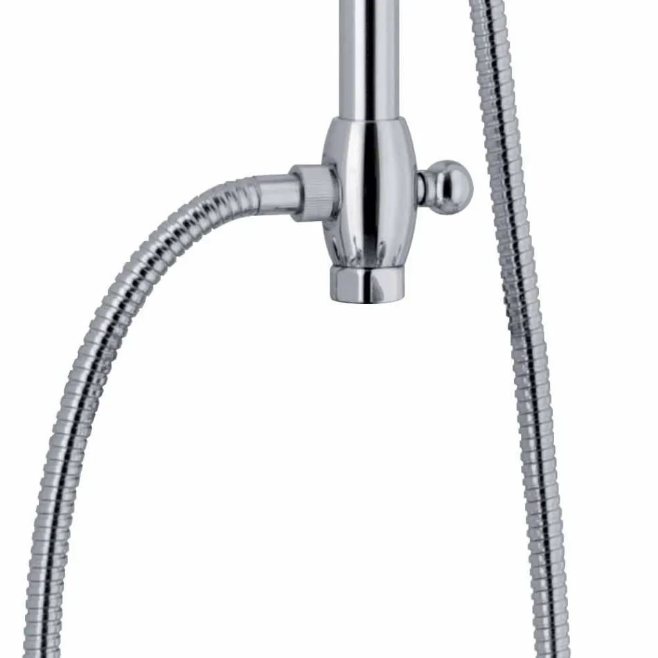 Kolona dushi teleskopike në dizajn klasik prej bronzi prodhuar në Itali - Nesto Viadurini