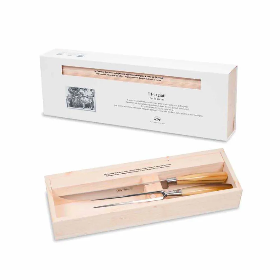 Thikë dhe pirun Berti Roast ekskluzivisht për Viadurini - Careno Viadurini