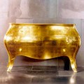 Dollap me druri të ngurtë Giotto 3-sirtar, ari i përfunduar, i bërë në Itali