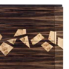 Fustanellë në dru me gjemba me 4 sirtarë Grilli Zarafa të bëra në Itali Viadurini