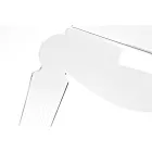 Tavolina Artizanale e Shtratit në Dizajn Klasik Transparent Plexiglass - Salino Viadurini