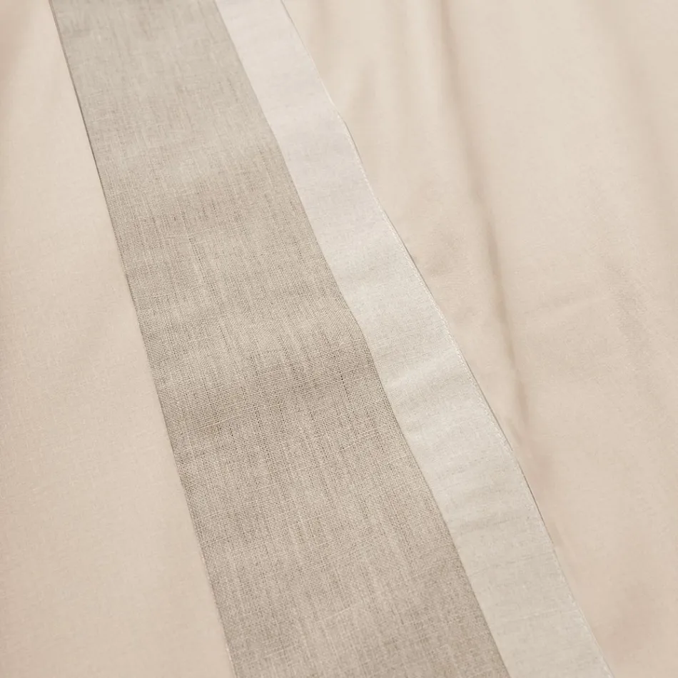 Komplet krevate dopio me 90% pambuk dhe 10% liri Prodhuar në Itali - Nestle Viadurini