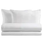 Krevat dopio i plotë me veshje pambuku të pastër të lyer dhe me hije - Delikatesë Viadurini