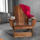 Përbërja 2 Mobilje banjoje në dru tik të ngurtë - Solferino Viadurini