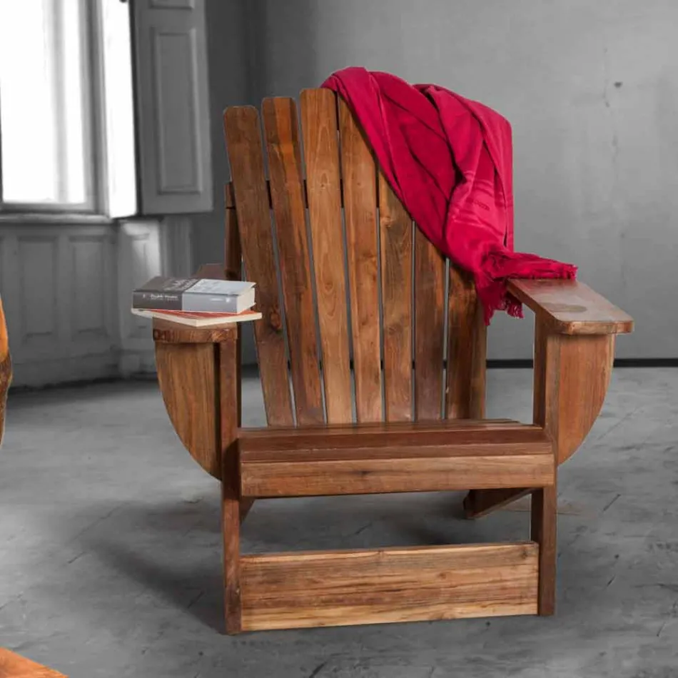 Përbërja 2 Mobilje banjoje në dru tik të ngurtë - Solferino Viadurini