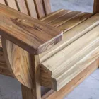 Përbërja 2 Mobilje banjoje në dru tik të ngurtë - Solferino Viadurini