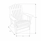 Përbërja 2 Mobilje banjoje në dru tik të ngurtë - Solferino Viadurini