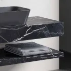 Përbërja 3 Mobilje banjo në Gres dhe Lavaman në Vetrochina 3 Ngjyrat - Ramentina Viadurini