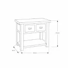 Përbërja 3 Mobilje banjo në dru tik me lavaman rrëshire - Thelbi Viadurini