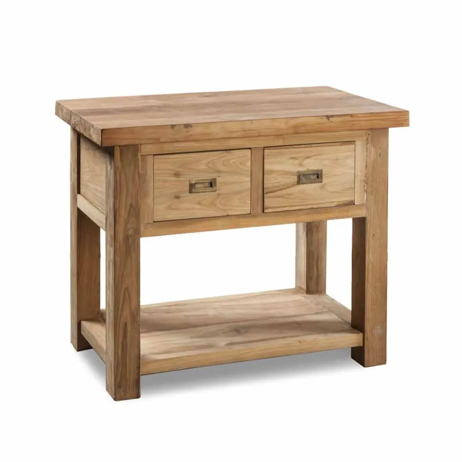 Përbërja 3 Mobilje banjo në dru tik me lavaman rrëshire - Thelbi Viadurini