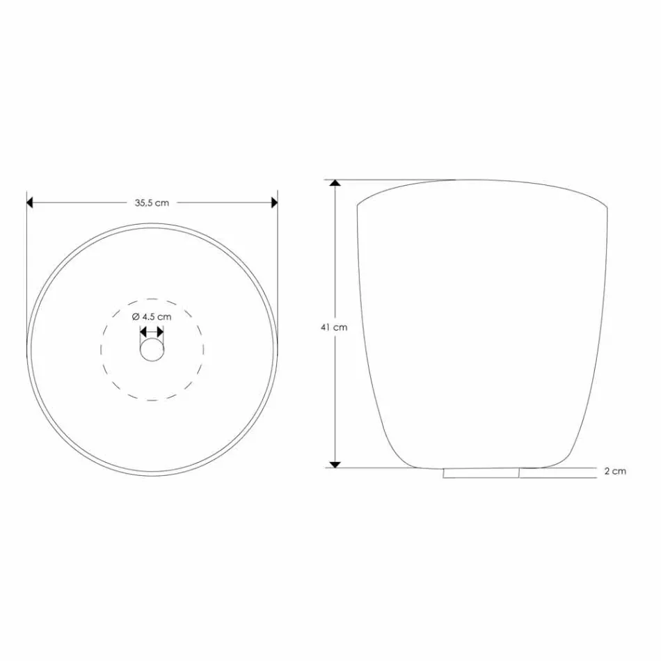 Përbërja 3 Mobilje për banjo të varur me lavaman me rrëshirë të bardhë - Verboni Viadurini