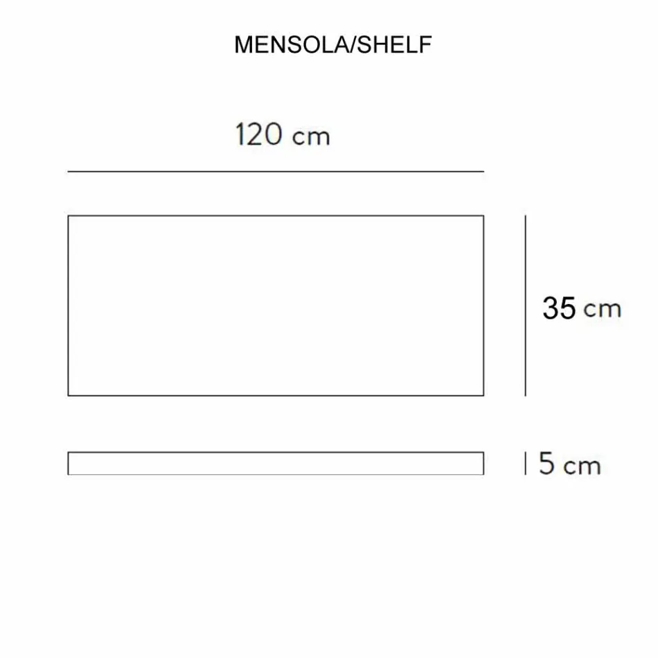Përbërja 3 Mobilje të Banjës së Pezulluar në Gresi prej Porcelani 4 Përfundime - Rambina Viadurini