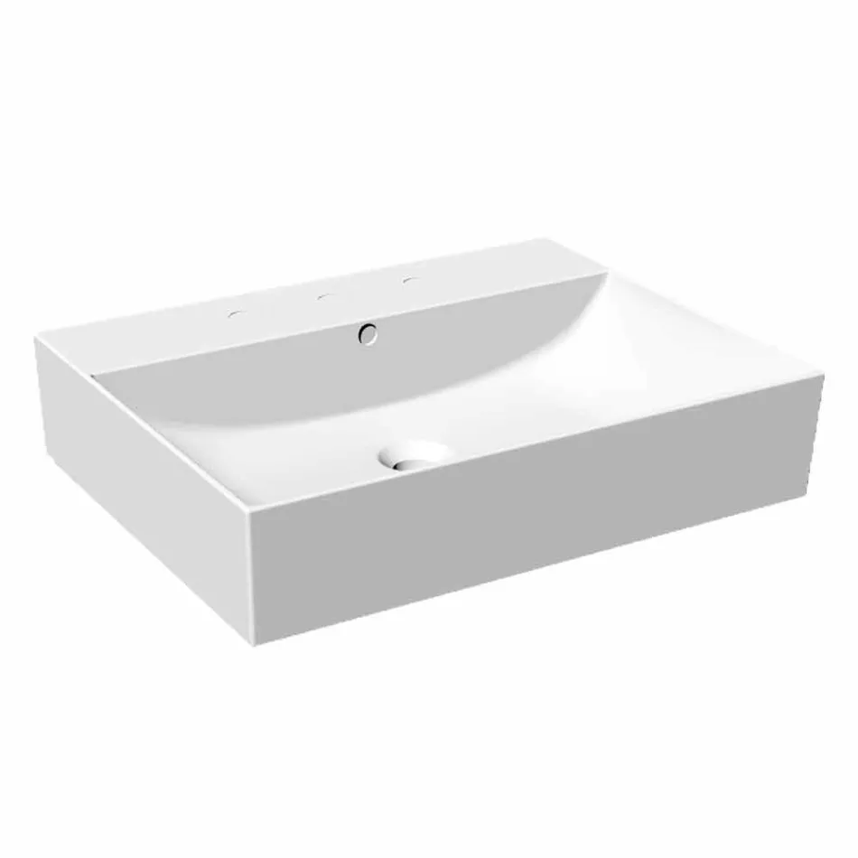 Përbërja 3 Mobilje të Banjës së Pezulluar në Gresi prej Porcelani 4 Përfundime - Rambina Viadurini