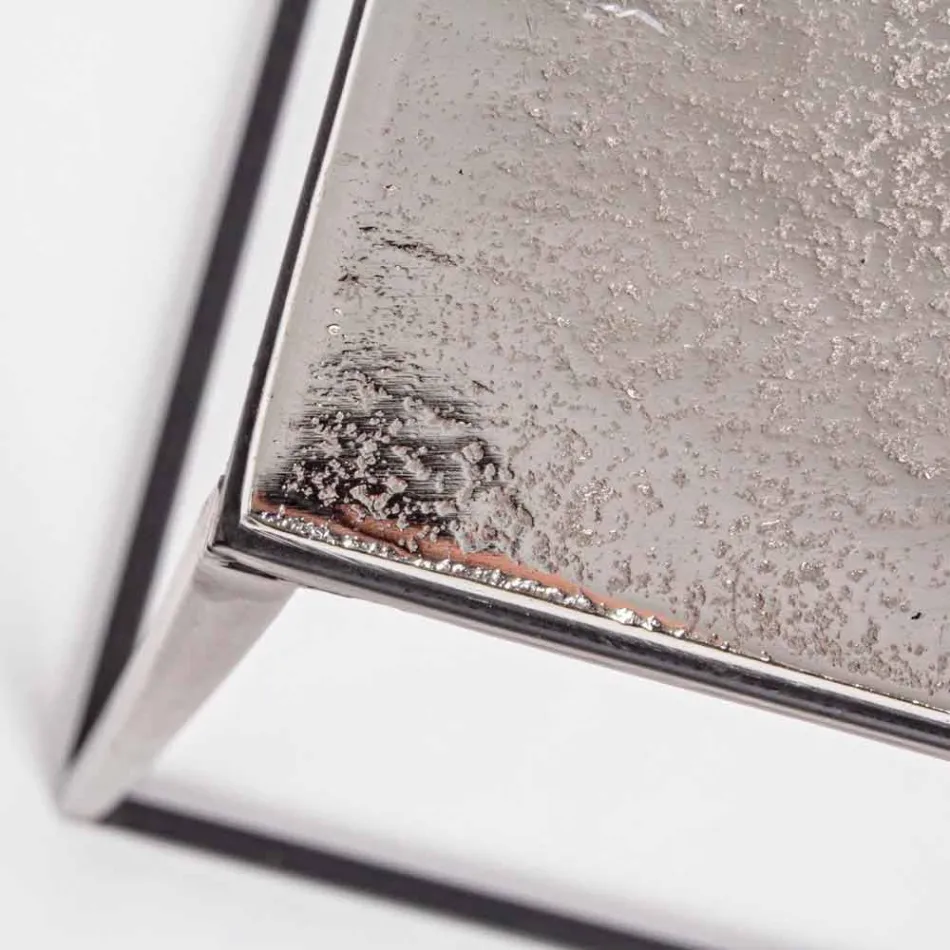 Përbërja 3 Tavolina kafeje në lëvizje alumini dhe çeliku - Salvio Viadurini