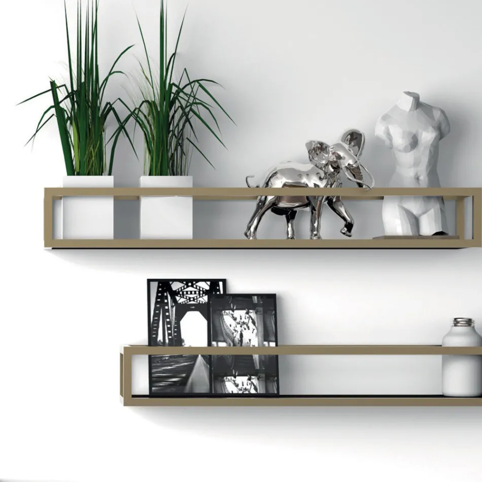 Përbërja 5 Mobilje banjo në këmbë në metale, Ekolegno dhe Gresi luksoze - Cizco Viadurini