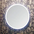 Përbërja 5 Mobilje për banjo të varura në dru dhe kristal të prodhuara në Itali - Renga Viadurini