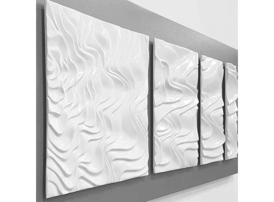 Përbërja e murit e dekorimit të projektimit në qeramikën moderne me abstrakte - Verno