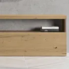 Përbërja moderne e murit me fije lisi me nyje nordike dhe hekur - Siri Viadurini