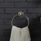 Përbërja e mobiljeve për banjo me lavaman në strukturën metalike Bukuri Viadurini