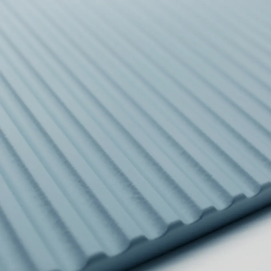 Përbërja e banjës Tiffany Blue dhe Oak me Pasqyrë Prodhuar në Itali - Ermes Viadurini