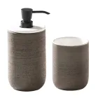 Kompozim i Bardhë Banjo me Mbështetje në Tokë dhe Aksesorë Dizajn - Georges Viadurini