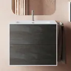 Përbërja e banjës me bazë pasqyre dhe kundër gërvishtjeve Prodhuar në Itali - Kile Viadurini