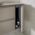 Kompozim Banjoje me Bazë me 2 Sirtarë dhe 1 Derë - Titan Viadurini