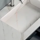 Kompozim Banjoje me 1 Bazë me 1 Sirtar dhe Ndarje të Hapur dhe Pasqyrë - Titan Viadurini