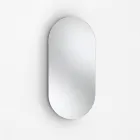 Kompozim Banjo me 1 Sirtar, Lavaman Rrëshire Antraciti dhe Pasqyrë - Titan Viadurini