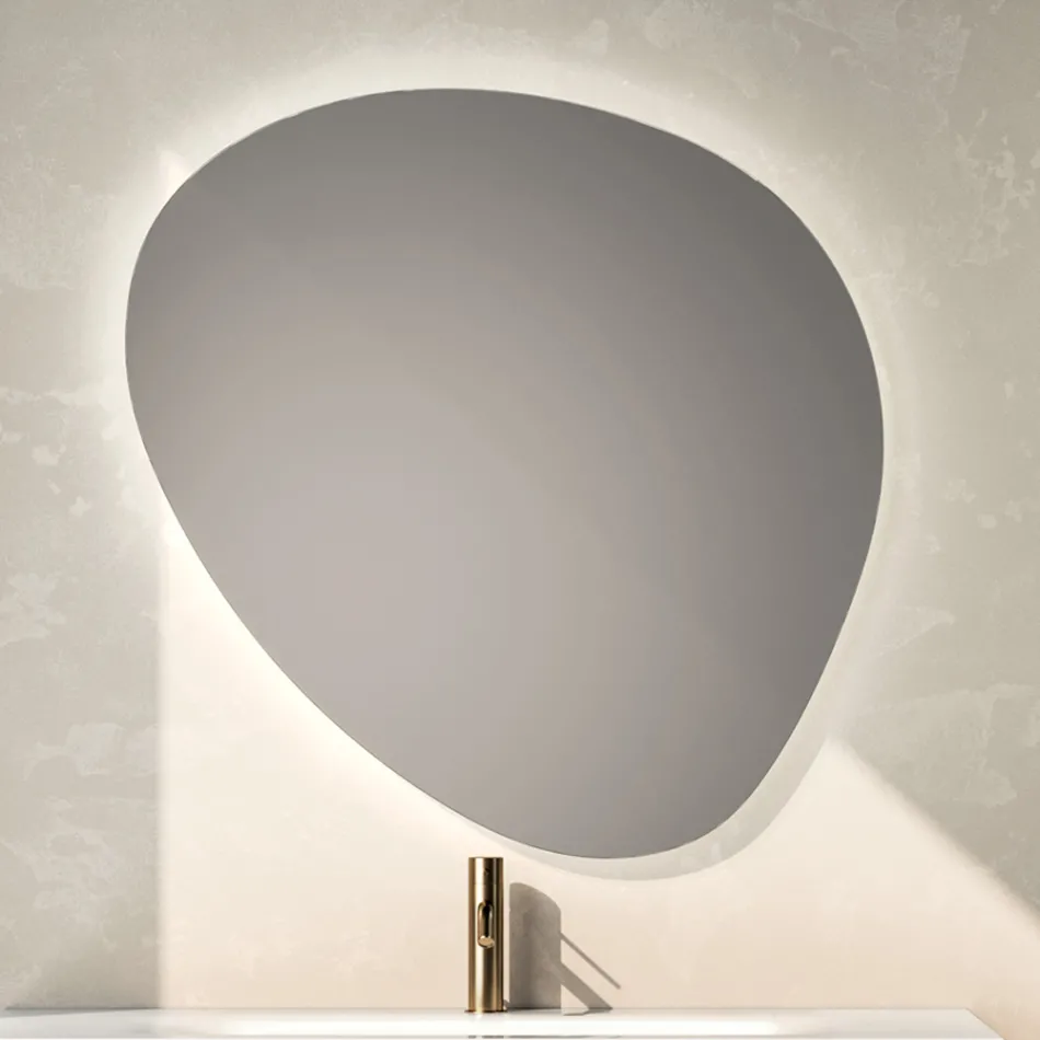 Kompozim Banjoje me 2 Sirtarë, 2 Ndarje të Hapura dhe Lavaman - Elios Viadurini