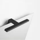 Kompozim Banjo me 2 Sirtarë, Lavaman Qelqi Gri dhe Pasqyrë - Elios Viadurini