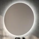 Kompozim Banjo me 2 Sirtarë, Pasqyrë dhe Lavaman Rrëshire të Bardhë - Magnolia Viadurini