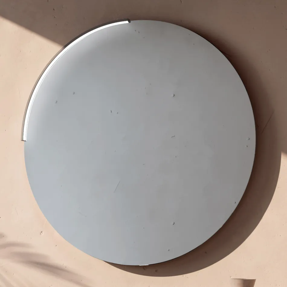 Kompozim për Banjo me 4 Sirtarë, Lavaman Qeramik të Zi dhe Pasqyrë - Elios Viadurini