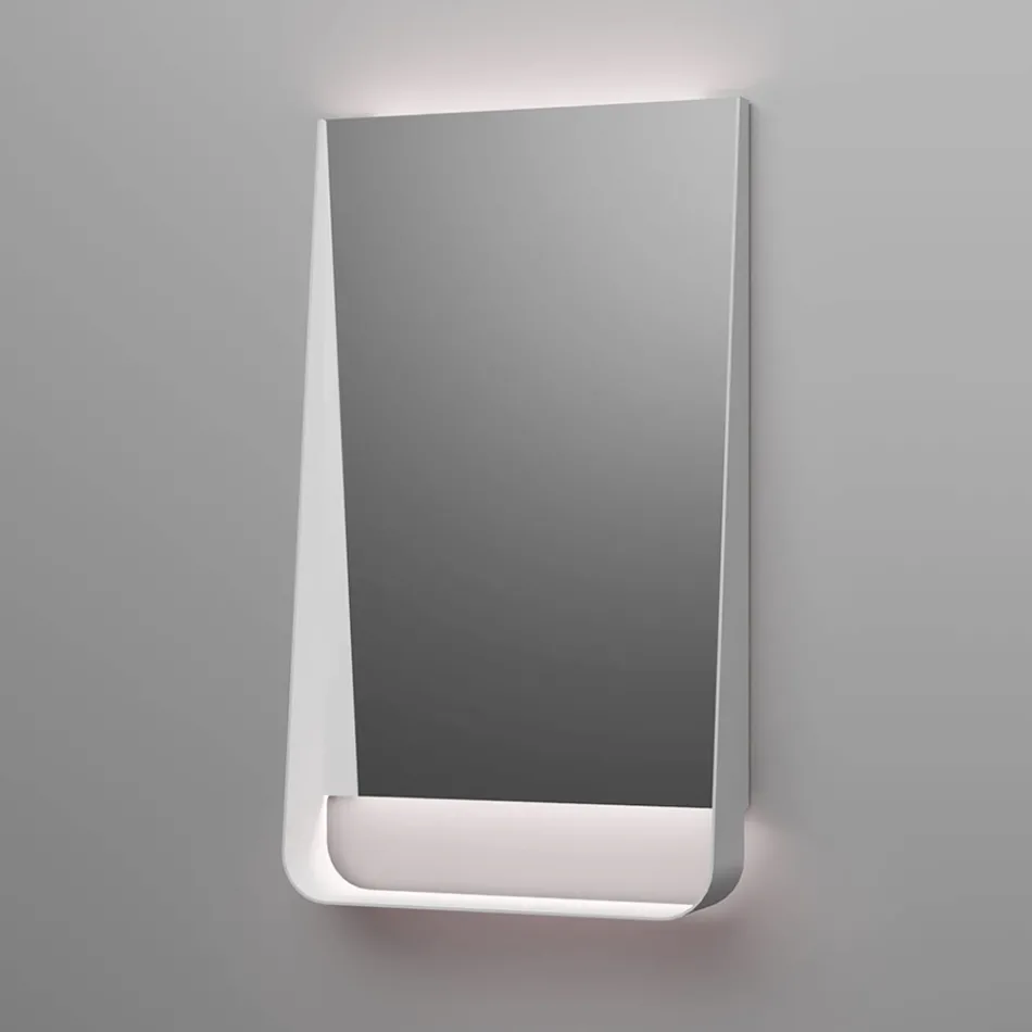 Kompozim Banjoje me Sirtarë, Lavaman dhe Pasqyrë Rozë Pudër - Elios Viadurini