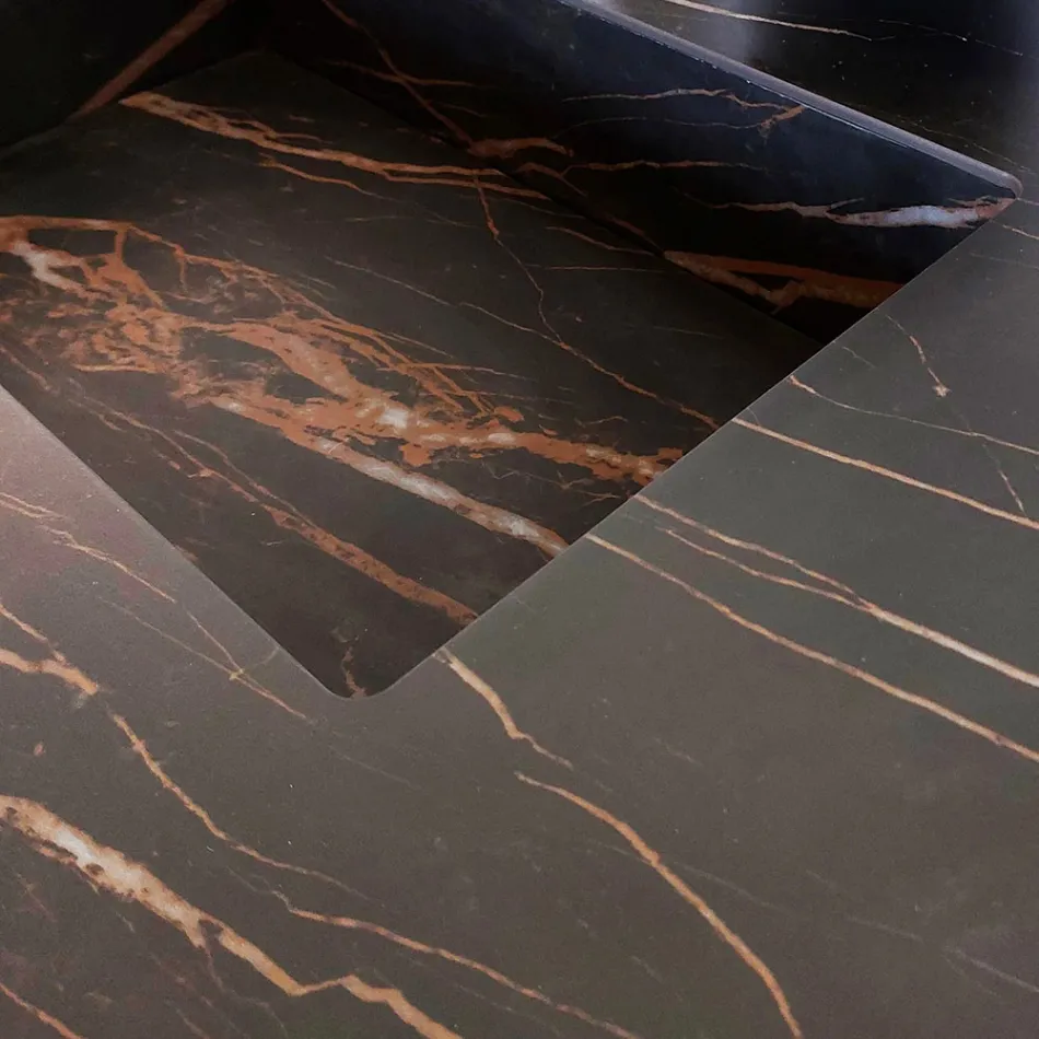 Kompozim Banjo me Lavaman Noir Desir Gres - Orione Viadurini