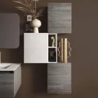 Përbërja e banjës me lavaman me rrëshirë, Made in Italy Bazë kundër gërvishtjeve - Dream Viadurini