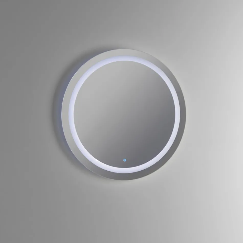 Kompozim banjoje me lavaman rezine dhe pasqyre Made in Italy - Palom Viadurini