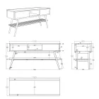 Kompozim banjoje me kabinet tik dhe detaje të verdha lavaman - Georges Viadurini