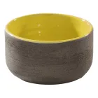 Dizajni Kompozim i Banjës Ngjyrë të Verdhë me Aksesorë dhe Pasqyrë - Patryk Viadurini