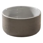 Kompozim banjoje gri me pasqyre, kabinet tik dhe aksesore - Patryk Viadurini