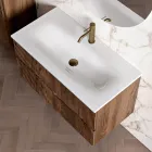 Përbërja e banjës në Rio Cannettato Oak Prodhuar në Itali - Afrodite Viadurini