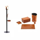 Përbërja e Zyrës së Dizajnit Modern në Lëkurë e bërë në Itali - Andrea Viadurini