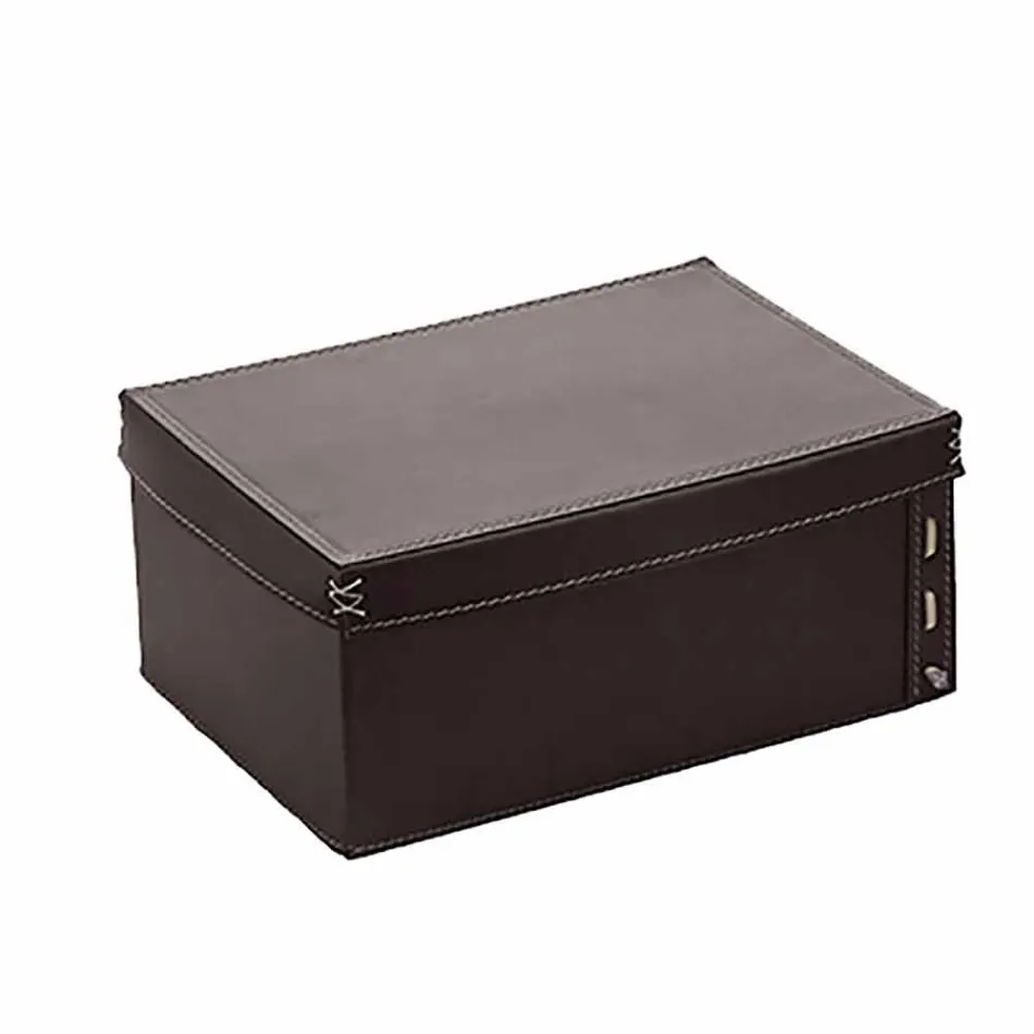 Përbërja e Zyrës së Dizajnit Modern në Lëkurë e bërë në Itali - Andrea Viadurini