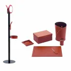 Përbërja e Zyrës së Dizajnit Modern në Lëkurë e bërë në Itali - Andrea Viadurini