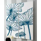 Përbërja e 2 paneleve që përshkruajnë lule të prodhuara në Itali - Sheryl Viadurini