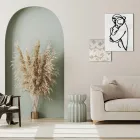 Përbërja e 2 paneleve me stilizim të një përqafimi Made in Italy - Kyoko Viadurini