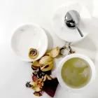 Përbërja e 3 Aksesorëve të Banjës në Mermer të Lëmuar të Prodhuar në Itali - Trevio Viadurini